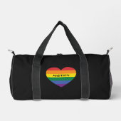 Aangepaste naam Rainbow Love Plunjezak (Voorkant)