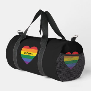 Aangepaste naam Rainbow Love Plunjezak