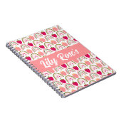 Aangepaste naam Rainbow-patroon kinderen Notitieboek (Rechterzijde)