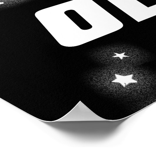 Aangepaste naam raketruimte jongens zwart rood pos poster (Hoek)