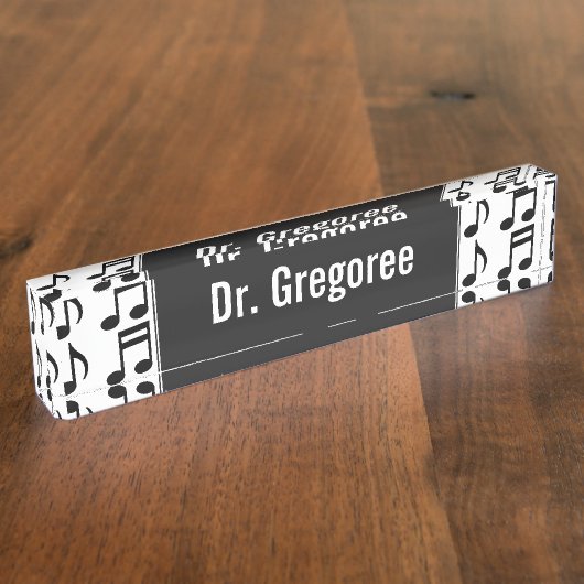 Aangepaste naam + raster van de schrijfplaat van h naambordje (Zijkant)