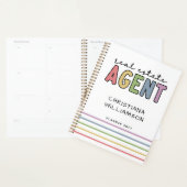 Aangepaste naam Real Estate Agent | Realtor Gifts Planner (Display)