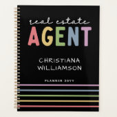 Aangepaste naam Real Estate Agent | Realtor Gifts Planner (Voorkant)
