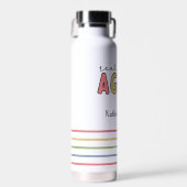 Aangepaste naam Real Estate Agent | Realtor Gifts Waterfles (Voorkant)