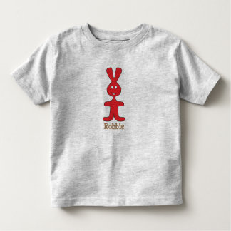 Aangepaste naam Red Rabbit Kinder Shirts