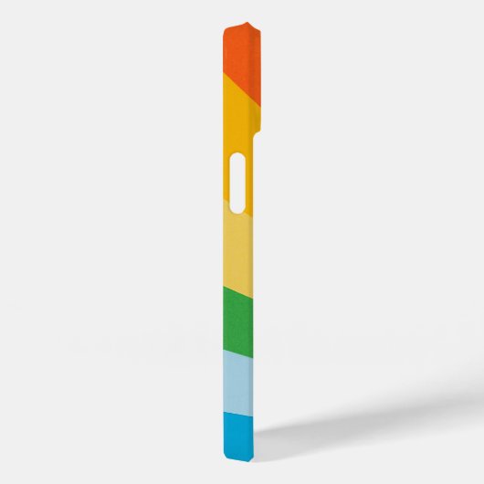 Aangepaste naam Regenboog kleuren Case-Mate iPhone Case (Achterkant / Rechts)