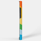 Aangepaste naam Regenboog kleuren Samsung Galaxy Hoesje (Rechterkant)