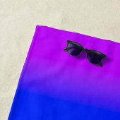 Aangepaste naam Regenboog trots Kleurrijk Strandlaken (In situ)