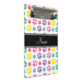 Aangepaste naam regenboogpoten mini klembord (Schuin)