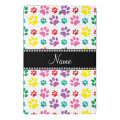 Aangepaste naam regenboogpoten mini klembord (Achterkant)