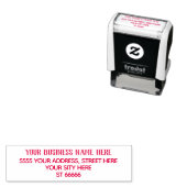 Aangepaste naam Retouradres Stempel op maat (In situ)