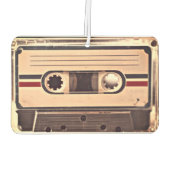 Aangepaste naam Retro-audiocassette Luchtverfrisser (Achterkant)