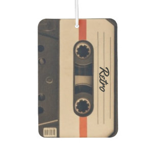 Aangepaste naam Retro-audiocassette Luchtverfrisser