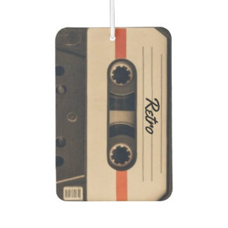 Aangepaste naam Retro-audiocassette Luchtverfrisser