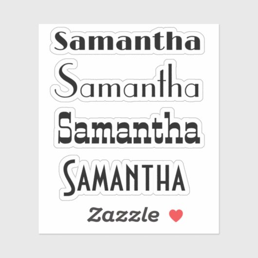 Aangepaste naam retro decal laptop label (Vel)