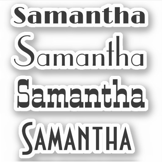 Aangepaste naam retro decal laptop label (Voorkant)