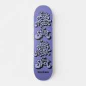Aangepaste naam Retro "Free Spirit" Persoonlijk Skateboard (Voorkant)