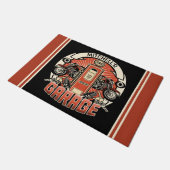 Aangepaste NAAM Retro Gaspomp motorfiets Deurmat (Schuin)