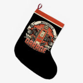 Aangepaste NAAM Retro Gaspomp motorfiets Grote Kerstsok