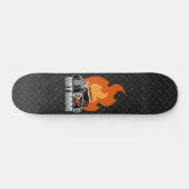 Aangepaste naam Retro Hot Rod Coupe Racing Hot Fla Persoonlijk Skateboard (Horizontaal)