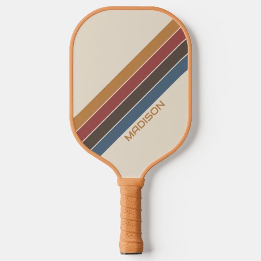 Aangepaste naam Retro Pickleball Paddle (Voorkant)