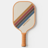 Aangepaste naam Retro Pickleball Paddle (Achterkant)