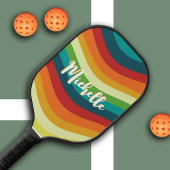Aangepaste naam Retro Pickleball Paddle