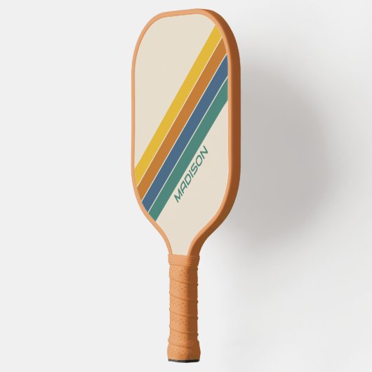 Aangepaste naam Retro Pickleball Paddle (Links)