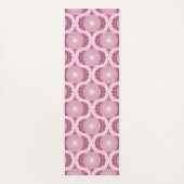 Aangepaste naam Retro Radiant Dusky Roos Dot Manda Yogamat (Achterkant)