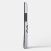 Aangepaste NAAM Retro Red Classic Car Garage Case-Mate iPhone Case (Achterkant / Rechts)