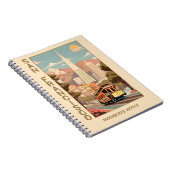 Aangepaste naam Retro San Francisco Notitieboek (Rechterzijde)