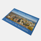 Aangepaste naam Reykjavik IJsland Deurmat (Schuin)