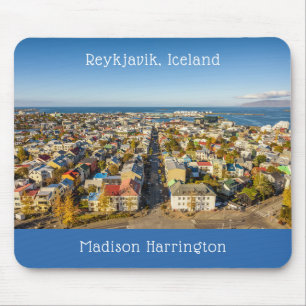 Aangepaste naam Reykjavik IJsland Muismat