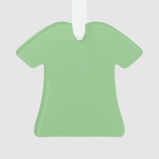 Aangepaste naam Ringette Girl Jersey Ornament (achterkant)