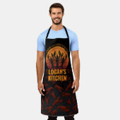 Aangepaste naam Rivierkreeften Master Chef Cadeau  Schort (Gedragen)