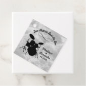 Aangepaste naam Rock & Roll Drummer Wedding Drum K Bedankjes Labels (In situ)