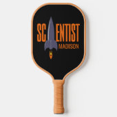 Aangepaste naam Rocket Scientist Pickleball Paddle (Voorkant)