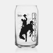 Aangepaste naam Rodeo Blikvorm Glas (Voorkant)