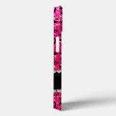 Aangepaste naam roos roze glitter ballerinas Case-Mate iPhone case (Achterkant / Rechts)