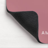 Aangepaste naam Rose Gold Muismat (Hoek)