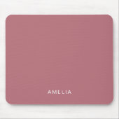 Aangepaste naam Rose Gold Muismat (Voorkant)