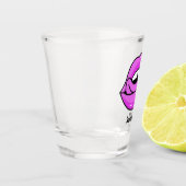 Aangepaste naam Roze glazen flesjes (Links)