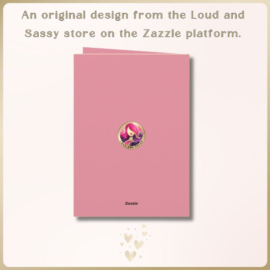 Aangepaste Naam Roze Gouden Harten Bloemen Valenti Kaart