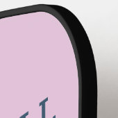 Aangepaste naam Roze  Pickleball Paddle (Links Detail)