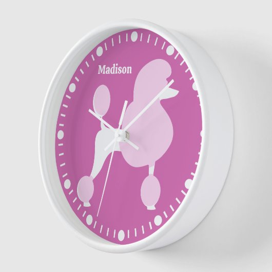 Aangepaste naam Roze Rodle Clock (Hoek)