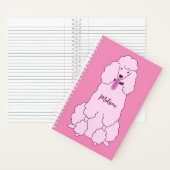 Aangepaste naam Roze Rodle Notitieboek (Binnen)