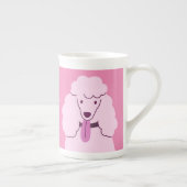 Aangepaste naam Roze Rodle Porselein Kop (Rechts)