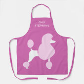 Aangepaste naam Roze Rodle Schort (Voorkant)