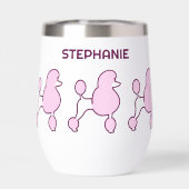 Aangepaste naam roze roezels (Achterkant)