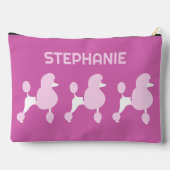 Aangepaste naam roze roezels etui (Achterkant)